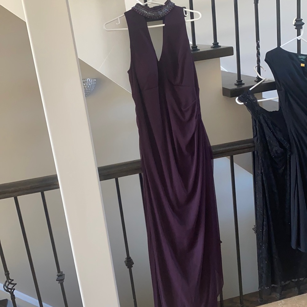 Evening floor length gown